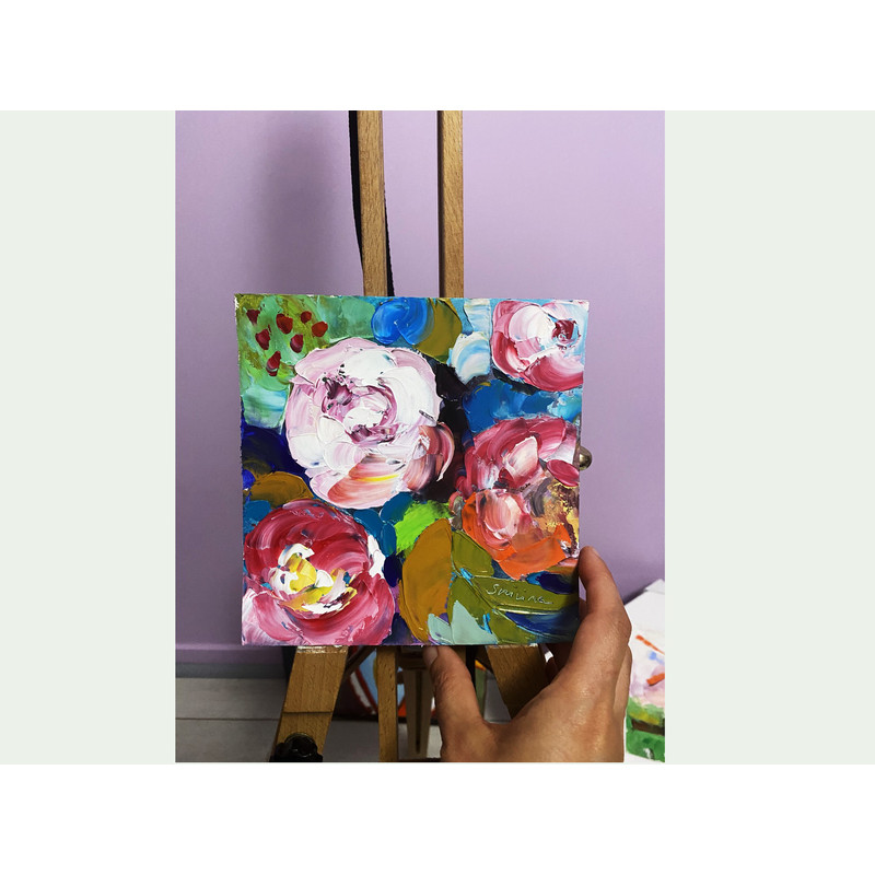 funky floral oil painting flower original art -17.jpg