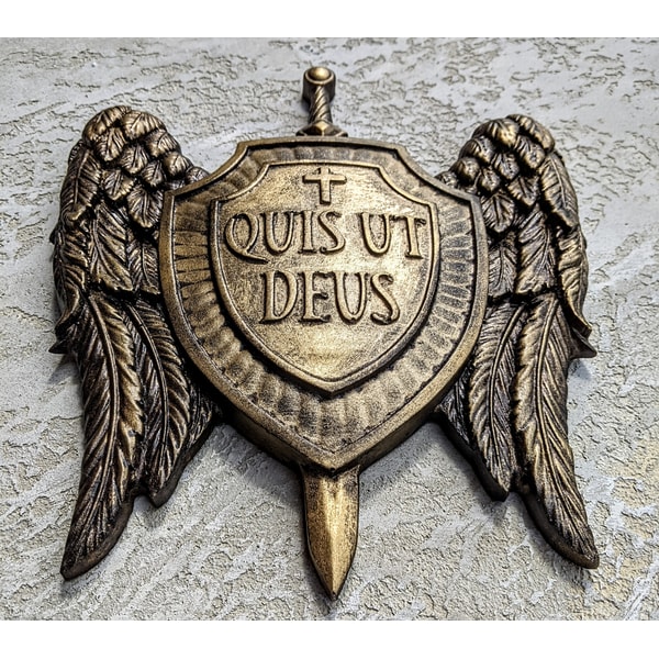 Holy Shield and Sword Archangel Michael Religious gift Chr - Inspire Uplift