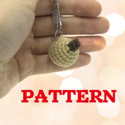 Pattern crochet boobs keychain, easy crochet pattern, plush breast, instant PDF download, amigurumi keychain