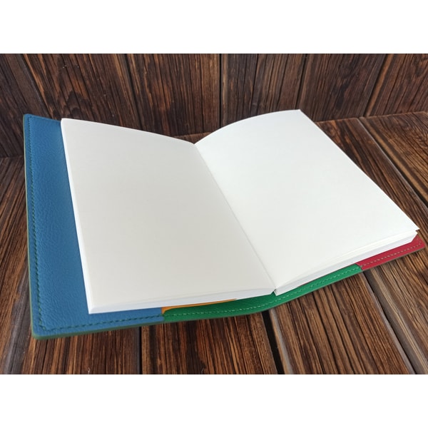 Tiki Notebook Tiki Tribal mask, leather notebook journal sketchbook | Inspire Uplift