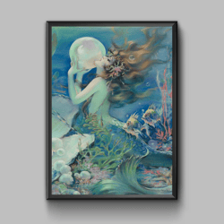 Henry Clive Mermaid art Vintage mermaid and mermen digital download