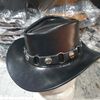 Buffalo Nickel Black Leather Cowboy Hat (3).jpg