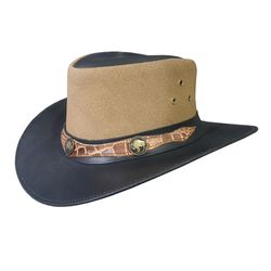 rodeo leather hat