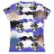design fabric printing t-shirt color blue seamless patern rgb 300 dpi set 4 files geometry abstract art instant dawnload