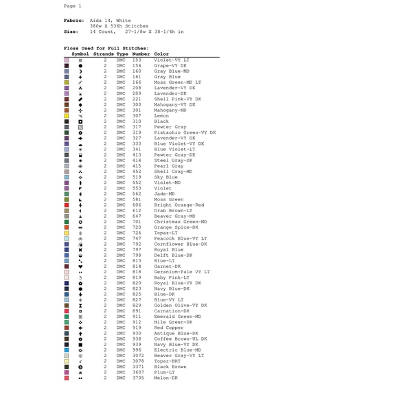 Mickey Mouse Cross Stitch Pattern / Disney Cross Stitch Patt - Inspire ...