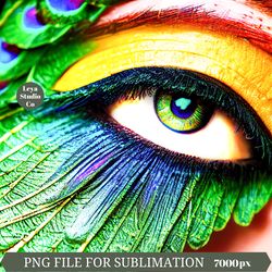 Majestic Woman Eye Png.Detailed Eye Art.Human Eyes.Eye Lashes Art.Eye Ball Art.Human Body Parts.Stencils.Templates