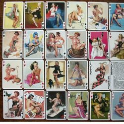 Playing cards "American Beauties". Reprint