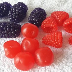 3d silicone mold berries for soap, candles, gypsum, chocolate silicone mold food molds fruit molds