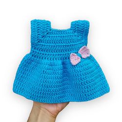crochet dress pattern for toy