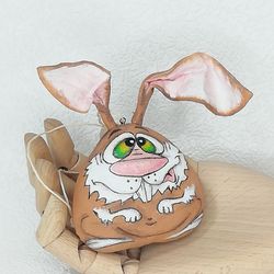 Easter bunny, Rabbit ornament, year of the rabbit, gifts for rabbit lovers