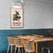 Bar decor with vintage beer poster.jpg