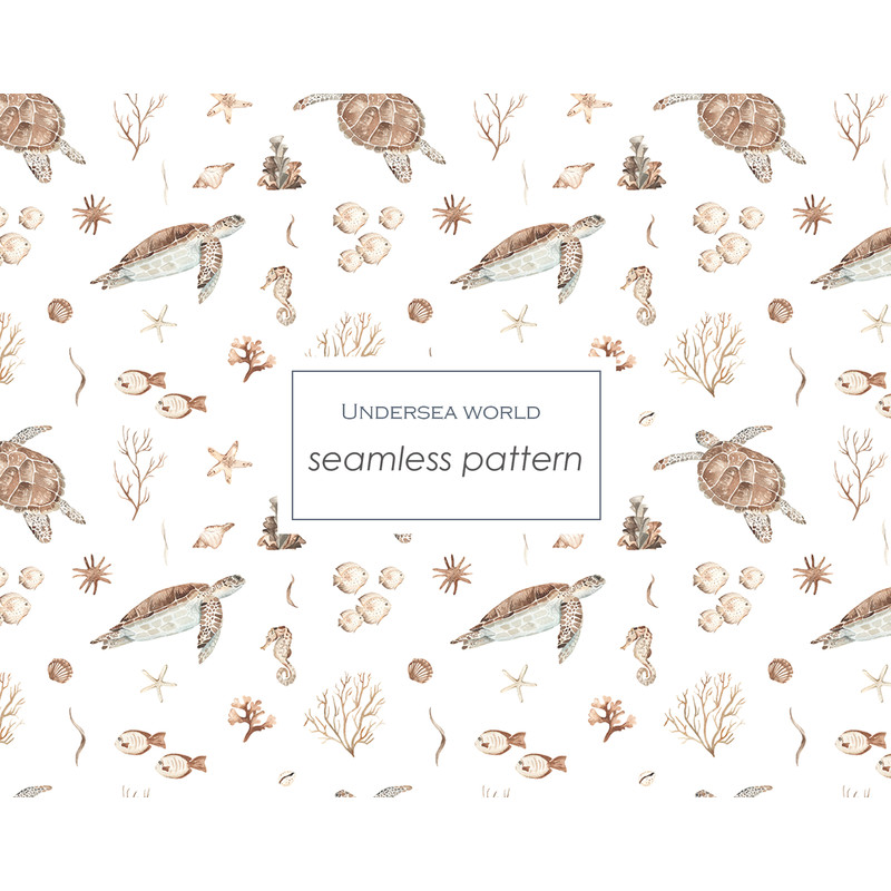 5 Underwater world watercolor seamless pattern.jpg