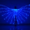 isis wings luminous costume blue