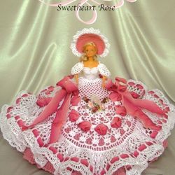 PDF Vintage Crochet Pattern / Crochet dress for Barbie dolls 11-1 / 2"