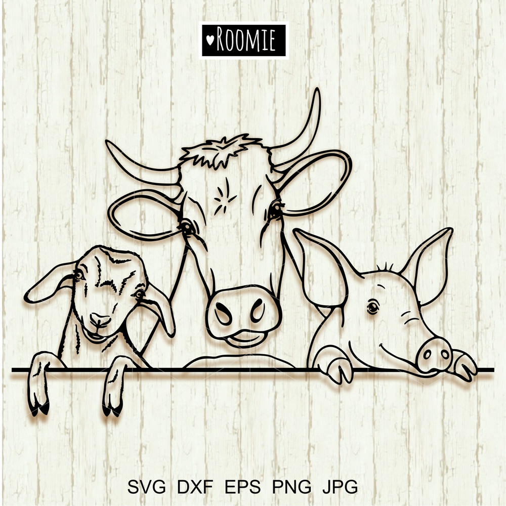 Farm-animals-for-Cricut-Cow-pig-goat.jpg