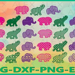 Elephant SVG, Elephant SVG files for Cricut