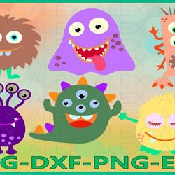 monster svg, monster clipart, monster party, monster svg
