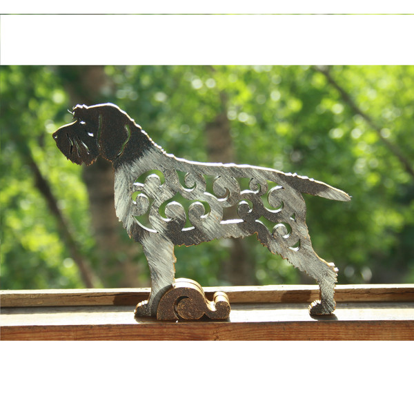 figurine Wirehaired Pointing Griffon