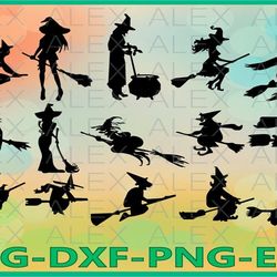 witch svg, halloween witch png, halloween clipart