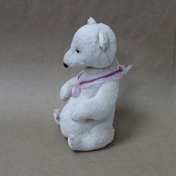 Teddy bear. Artist teddy bear. Collectible Stuffed teddy. Handmade plush toy bear