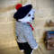 Teddy bear handmade-teddy collection-teddy bear-plush toy-vintage-handmade gif- collection teddy bear-artist toys 4