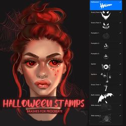 Halloween brushes for Procreate