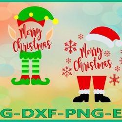 Christmas Elf SVG, Elf legs SVG, Elf svg, Christmas Santa