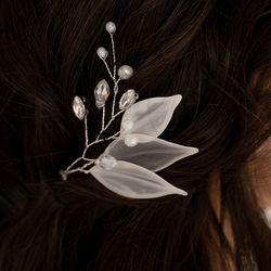 Bridal hair pins Flower hair pins Hair clip Wedding hair pin Flower pin Bridesmaid hair pin Wedding Hair Pins
