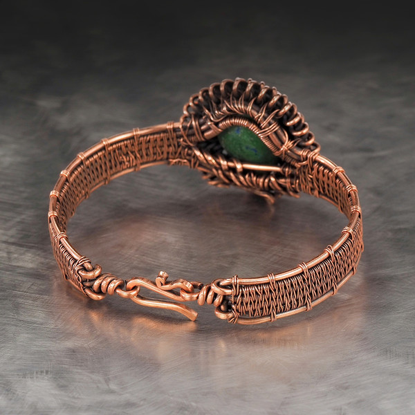 wire-wrapped -bracelet-natural-azurite-malachite-stone-handmade-wirewrapart (9).jpeg