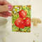 Strawberries in the garden with drops of dew ACEO, Watercolor 03.JPG