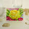 Yellow Rose Flower with Drops of Dew, ACEO, Watercolor 01.JPG