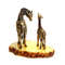 Giraffe  miniature statuette of bronze
