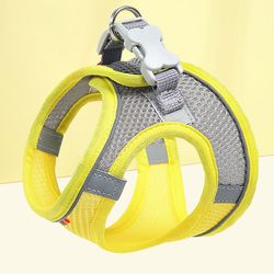 cat harness and leash for walks pet step-in breathable mesh jacket vest dog harness set