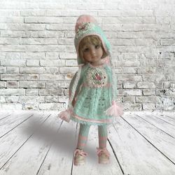 a01 doll clothes outfit 13-14 effner little darling, mini maru, wellie wish america, ruby red, paola reina. antonio juan