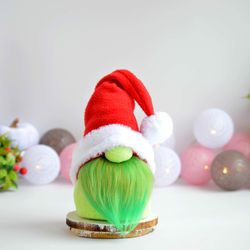 Gnome Grinch stole Christmas