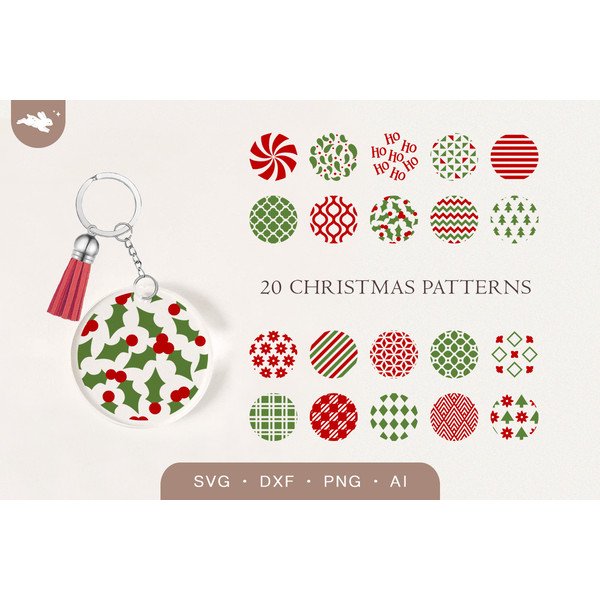 Christmas keychain patterns svg bundle.jpg