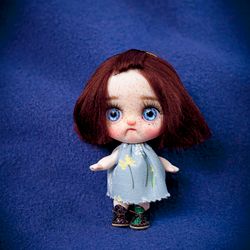 OOAK mini doll by Yumi Camui