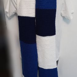 handmade unisex tricolor scarve