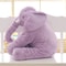 Elephant Baby Pillow Purple 2