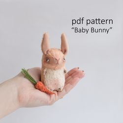 Bunny Rabbit Pattern PDF - DIY Teddy Pattern