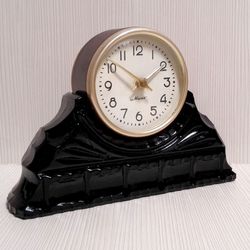 soviet desk clock majak.vintage russian fireplace clock.gift idea