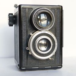 Lubitel medium format TLR 6x6 LOMO USSR lens T-22 4.5/75 for parts