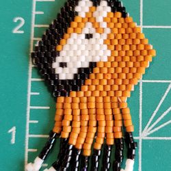 chad horse-head earrings