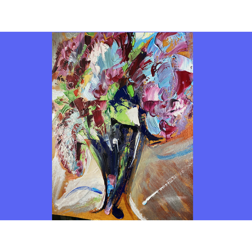 Bouquet oil painting floral original art expressive -25.jpg