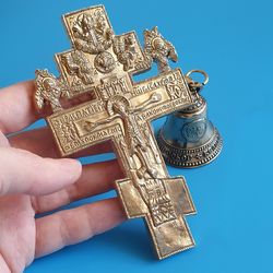 Orthodox cross ancient cross of 19 century free shipping