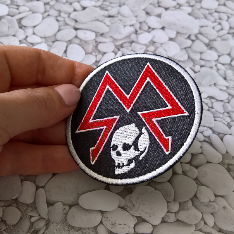 Cosplay Metro Patch Sew on Sparta patch Metro Ranger Symbol | Inspire ...