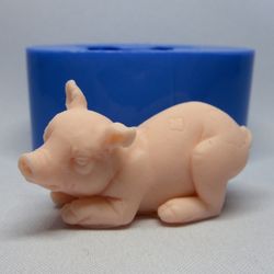 Baby pig - silicone mold
