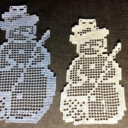 FSL Snowman embroidery design DIGITAL files for machine embroidery Freestanding lace Wine Bottle Decor
