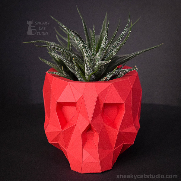 Vase-skull-Planter-halloween-flowerpot-DIY-papercraft-paper-craft-low-poly-Pepakura-PDF-3D-Pattern-Template-Download- origami-sculpture-model-decor-flower-2.jpg
