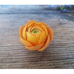 3D silicone mold Ranunculus for soap, candles, gypsum, chocolate Silicone mold Flower mold